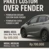 paket over fender custom