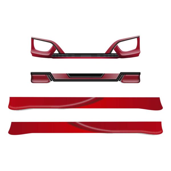 Body Kit Fiberglass Honda Brio 2016