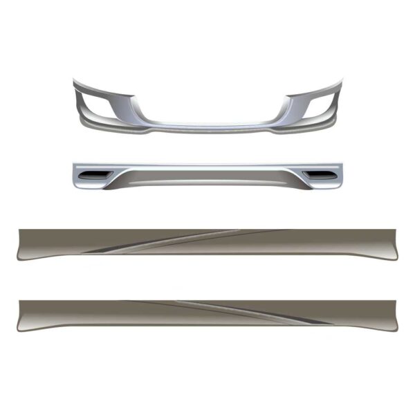 Body Kit Fiberglass Suzuki Baleno 2010