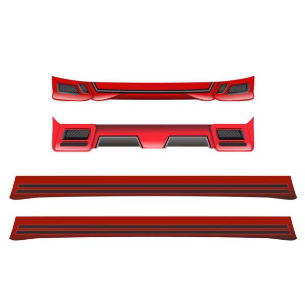 Body Kit Fiberglass Toyota Calya 2017